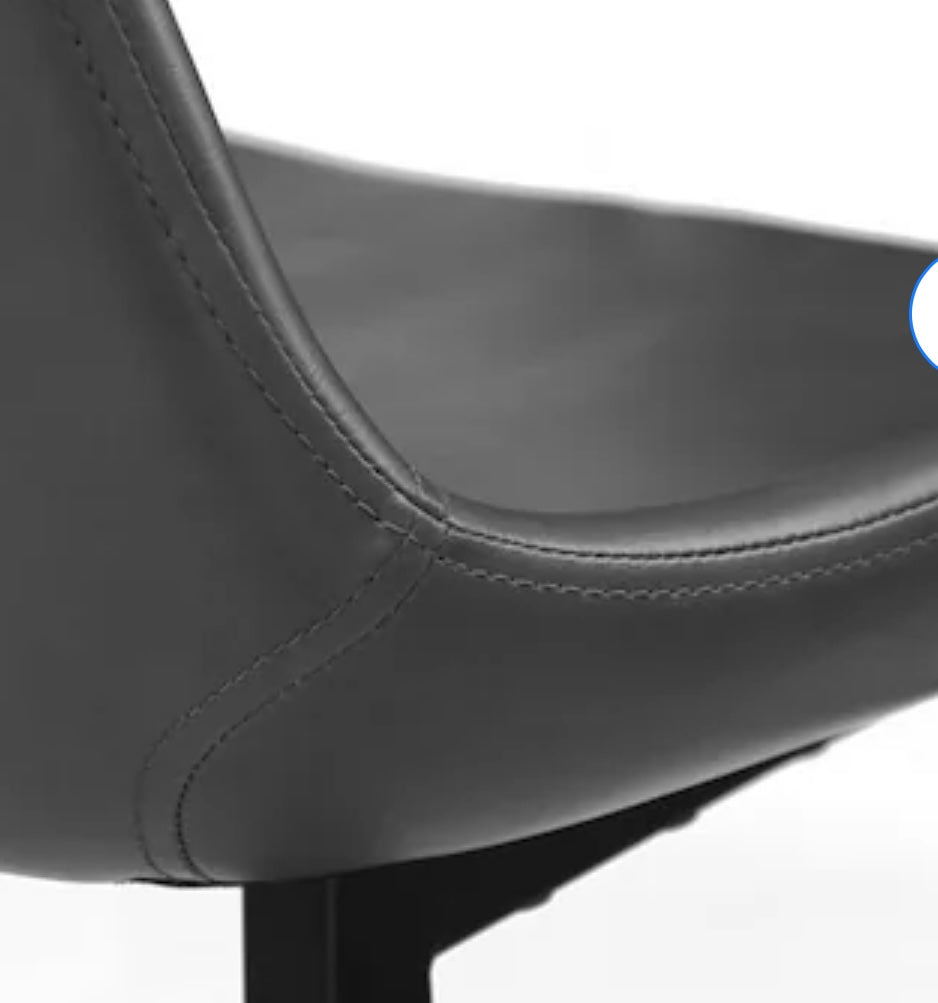 4 PCS Set Dark Gray 30-in H Bar height Upholstered Metal Bar Stool with Back