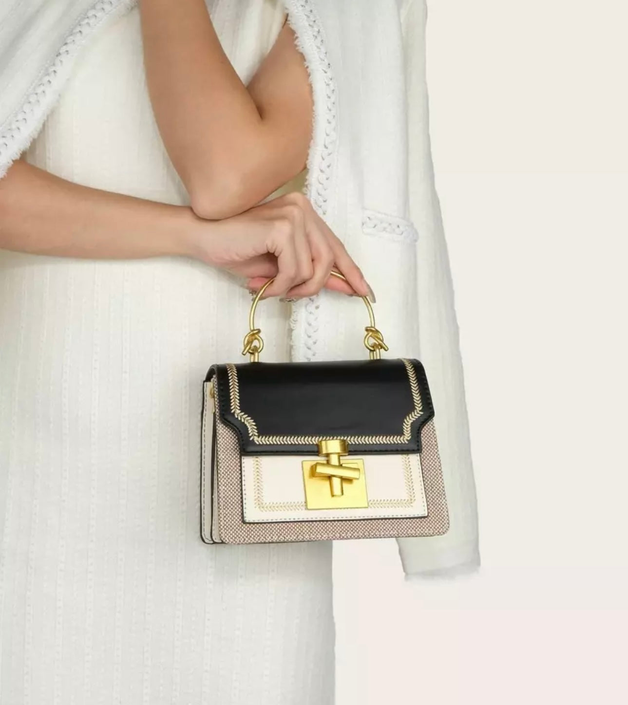 Portable Joker small bag fashion artificial leather chain shoulder crossbody bag