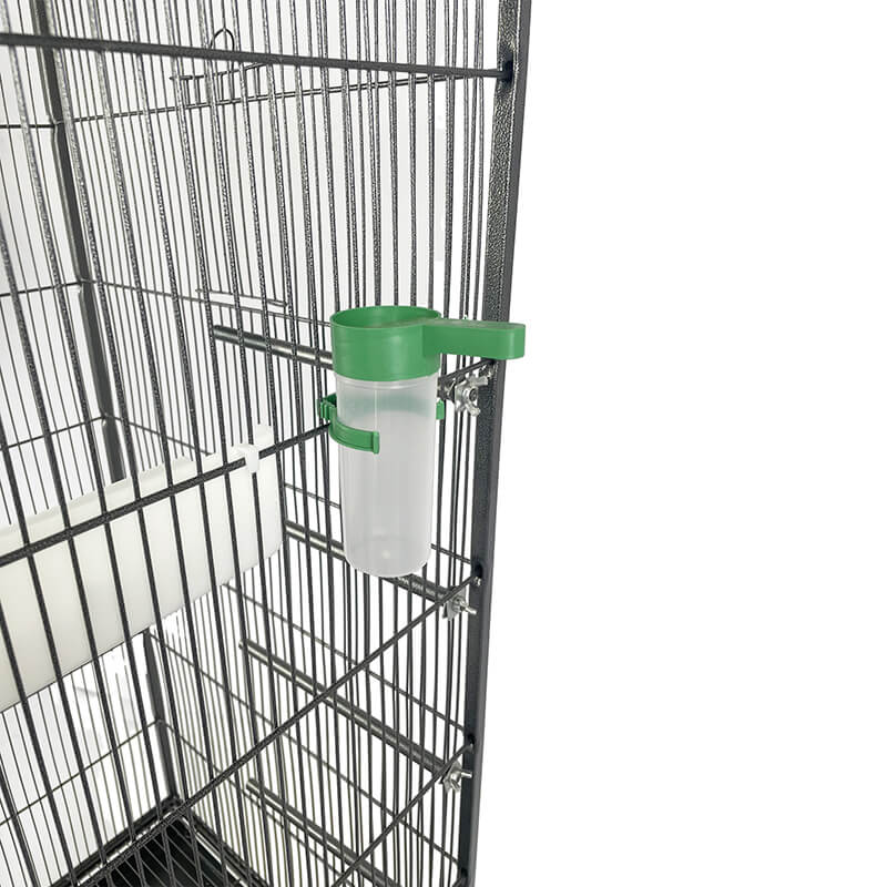 57.48" Bird Cage with Rolling Stand - Parakeets Cockatiels Parrot Green Cheek Conures Pigeons Lovebird