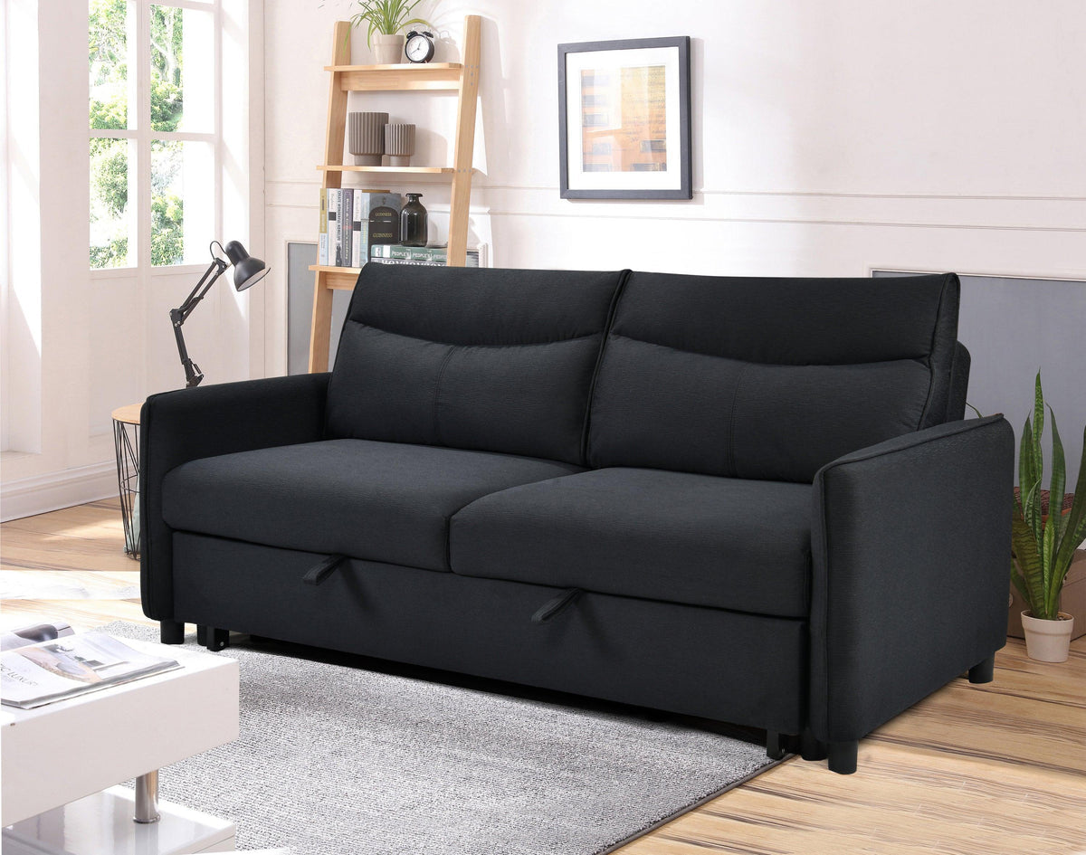 75'' Convertible Sleeper Sofa Bed, King/Queen Size Loveseat Futon Pull Out Couch Sofá, Comfortable Modern Love Seat that Turns into Bed for Living Room Small Space, Apartment, RV Hide-a-Bed Sofabed
