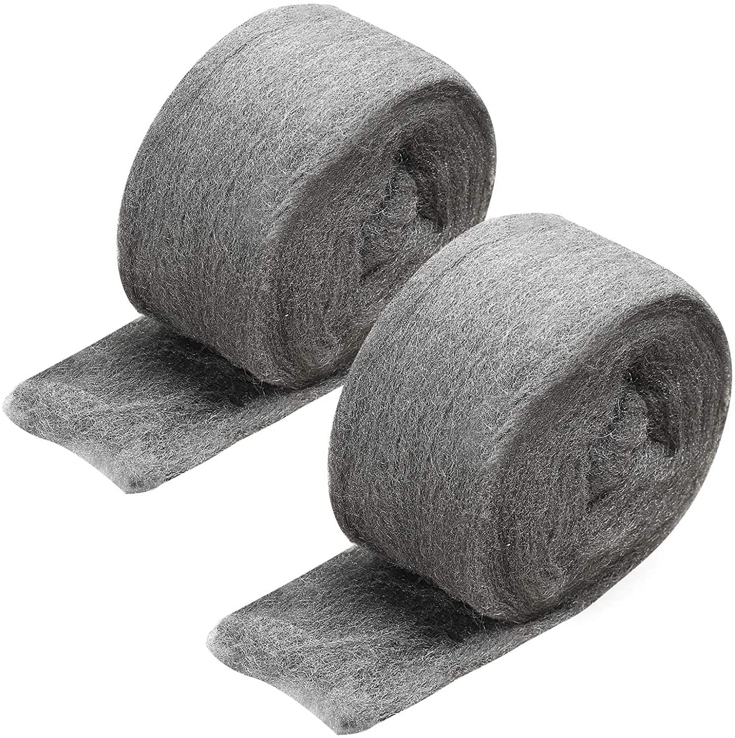 Steel Wool Roll, 0000 Steel Wool 40ft, Thick Wire Filling Fabric Hole Filler DIY Kit, Hardware Cloth, Gap Blockers Keep animals away from holes/wall cracks/ducts/vents in workshops/houses/garages