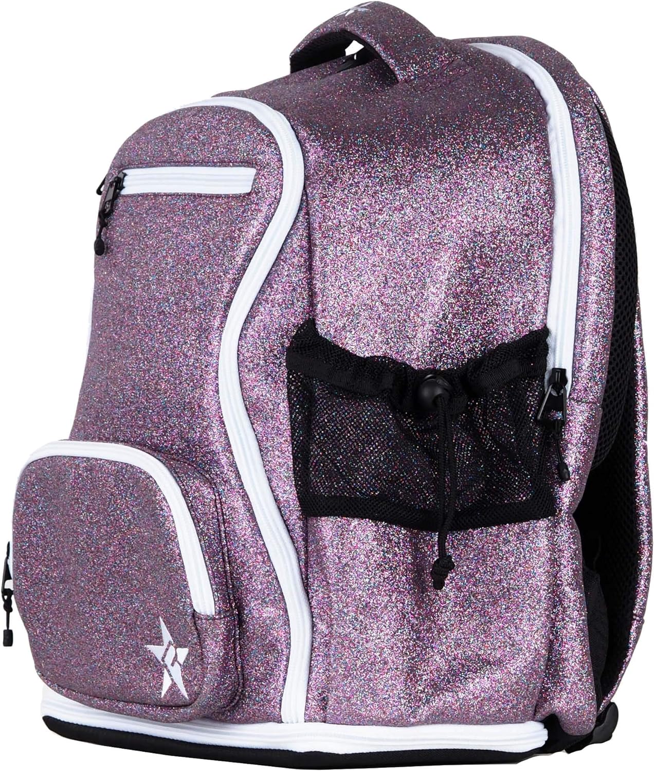 DREAM BAG IN AMETHYST WITH WHITE ZIPPER