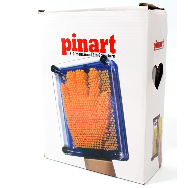3D Pin Art Impression Board - Orange