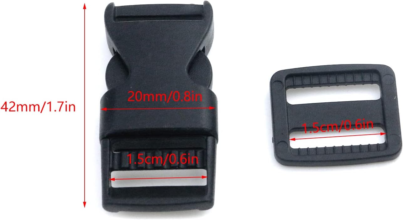 Webbing Buckle Heavy Duty Plastic Buckle Strap Buckle