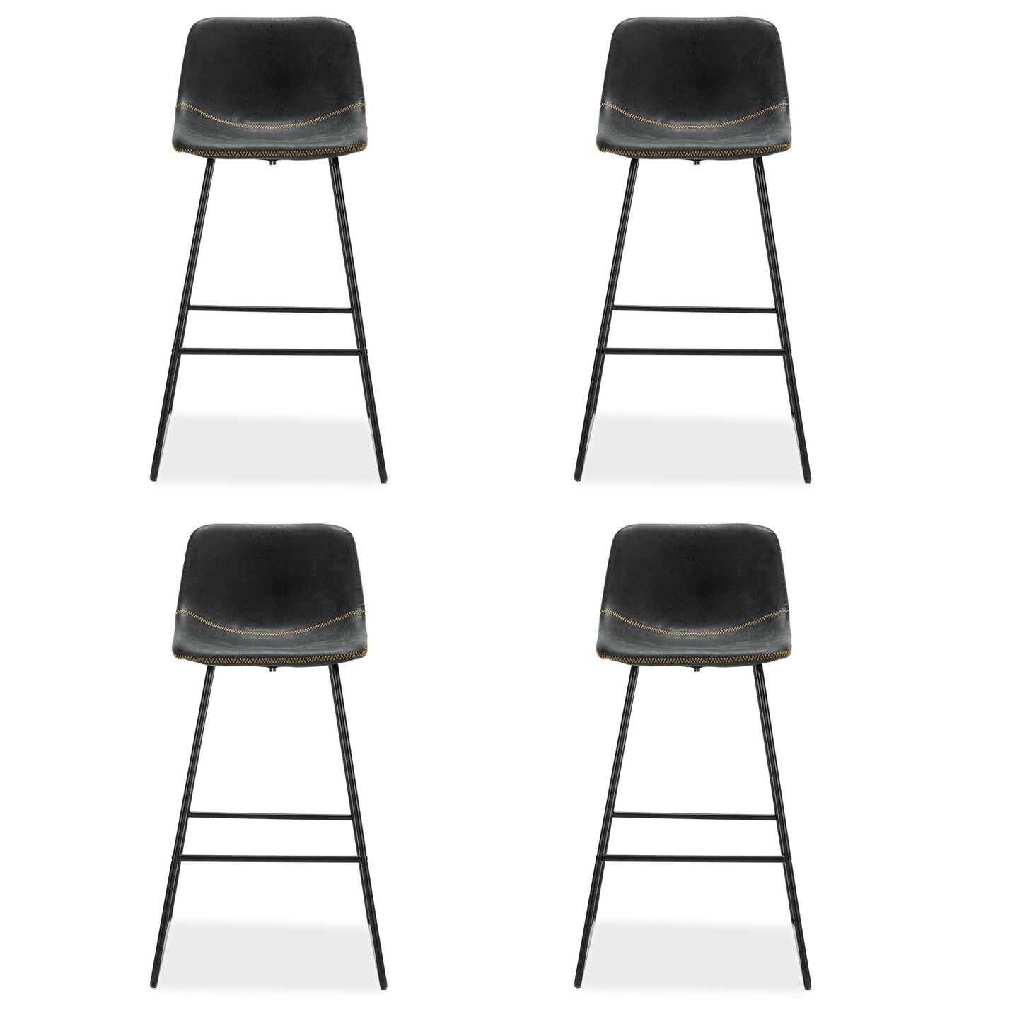 Alexander Faux Leather Barstool 24”/30”