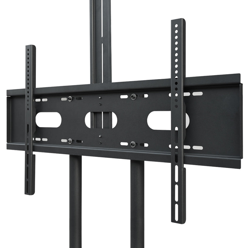 Adjustable Mobile TV Stand TV Cart for 55 to 80in Rolling TV Cart