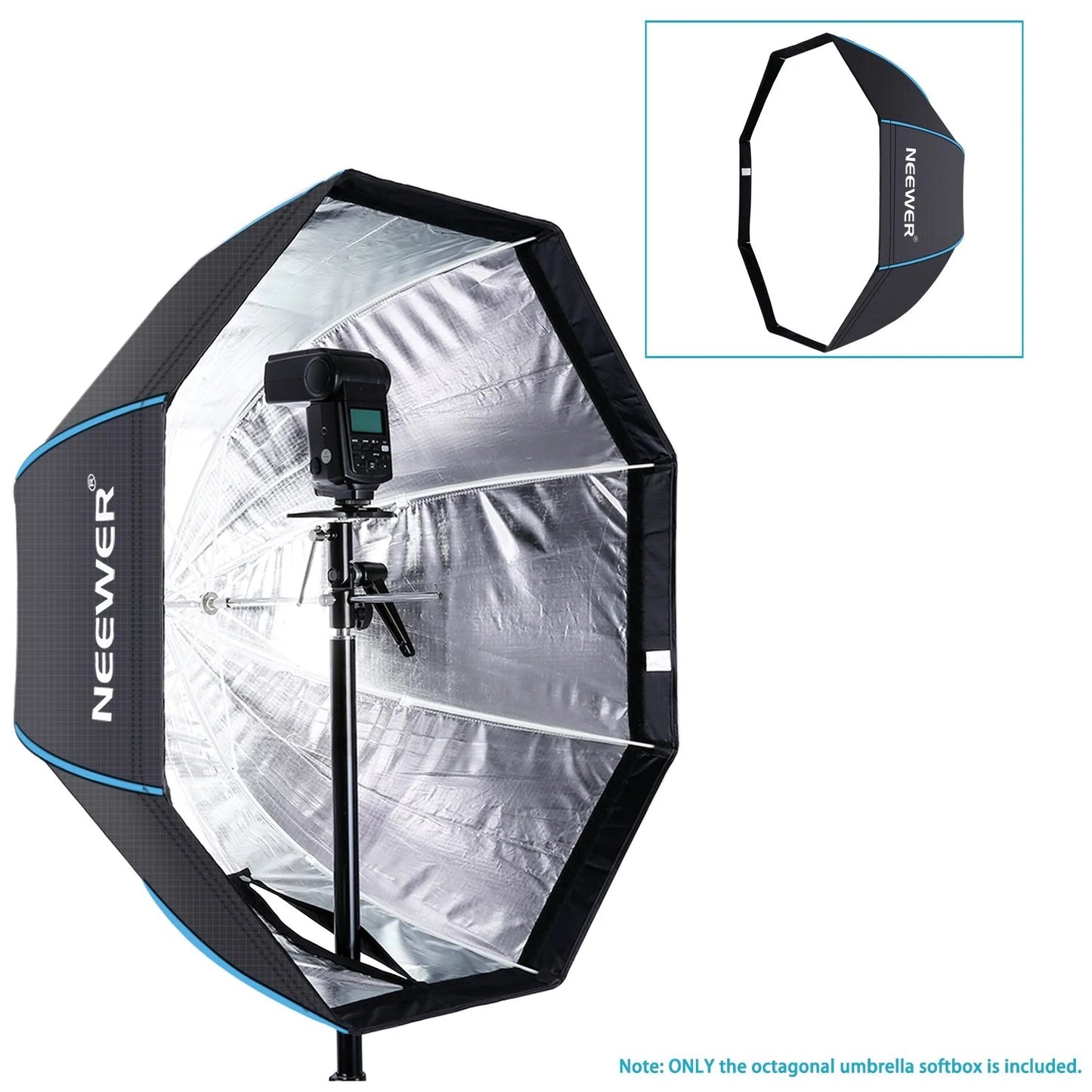 NEEWER 45" Portable Octagonal Umbrella Softbox