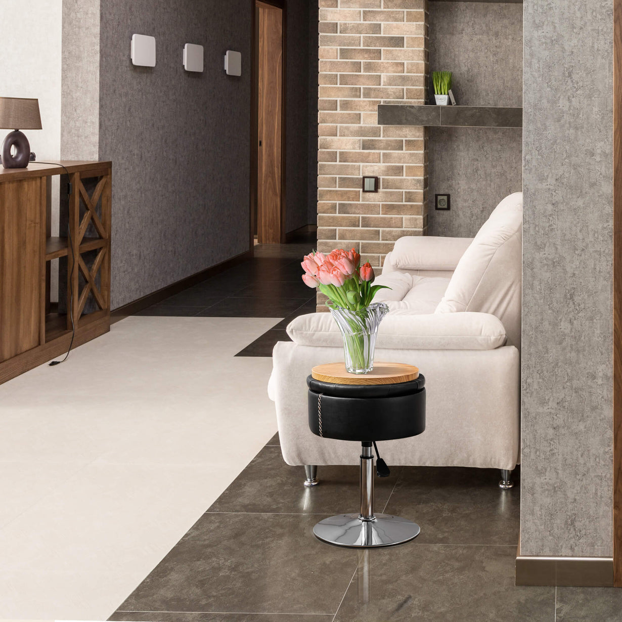 Adjustable Vanity Stool