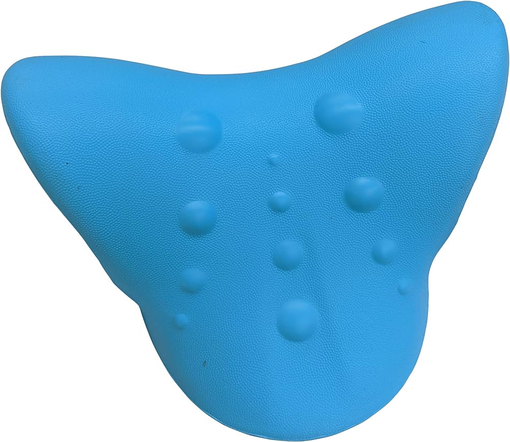 Advantage Neck and Shoulder Cervical Traction Pillow, Blue