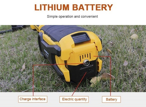 48-Volt Lithium-ion Cordless String Trimmer/Edger 4 AH Battery Included