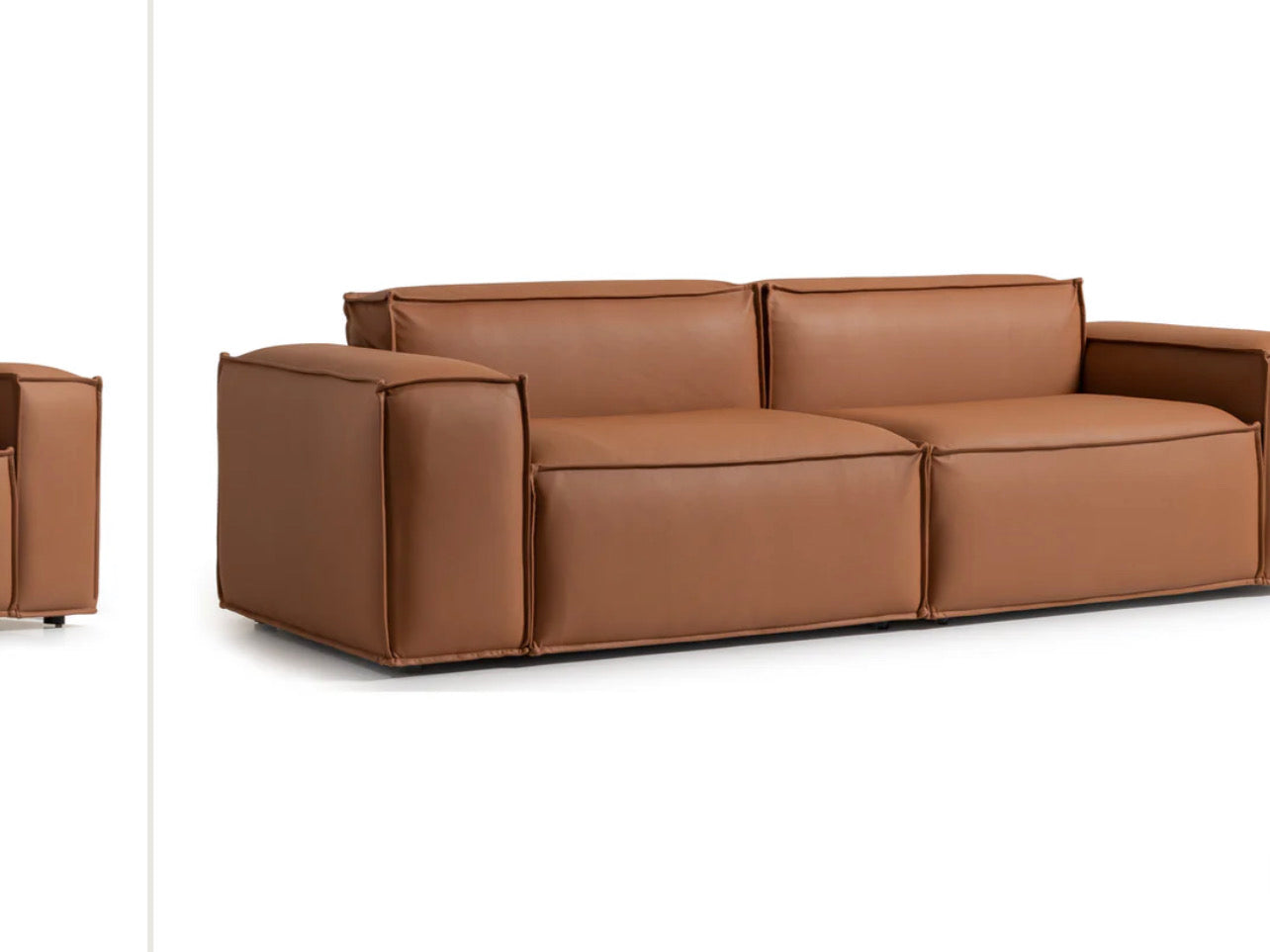 Natura Leather Sofa 2 Seat Big Size