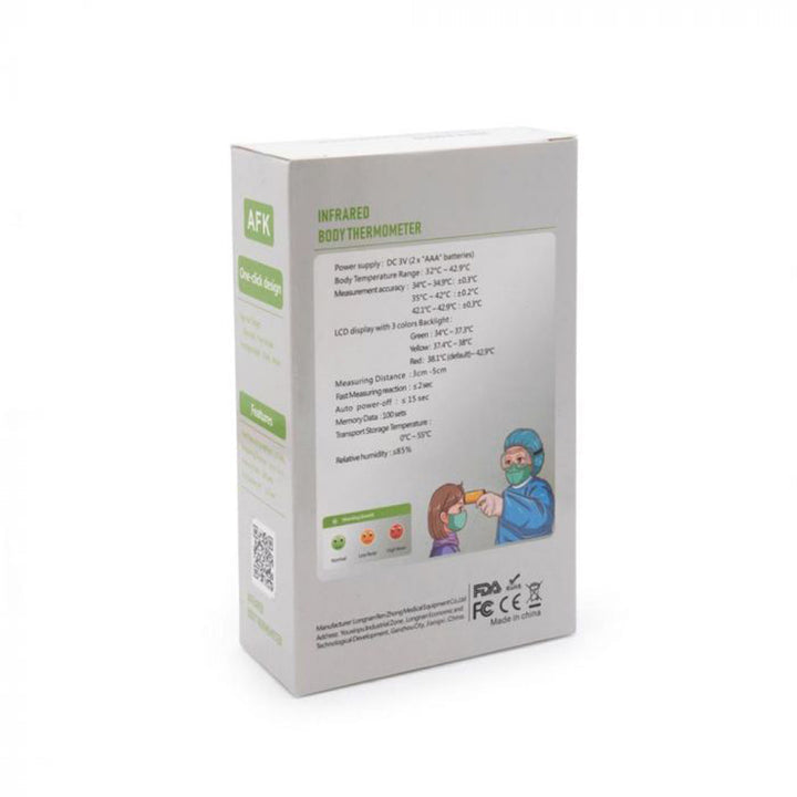 NO-TOUCH INFRARED BODY THERMOMETER