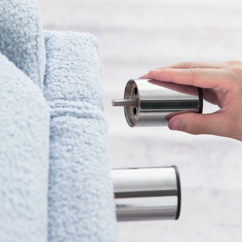 87 inch Modern Sofa, Teddy Comfy Sofa Couch with 2 Pillows, Upholstered Deep Seat Sofa, Oversized Sofa with Metal Legs for Small Space Office Apartments Bedroom Living Room (Blue)