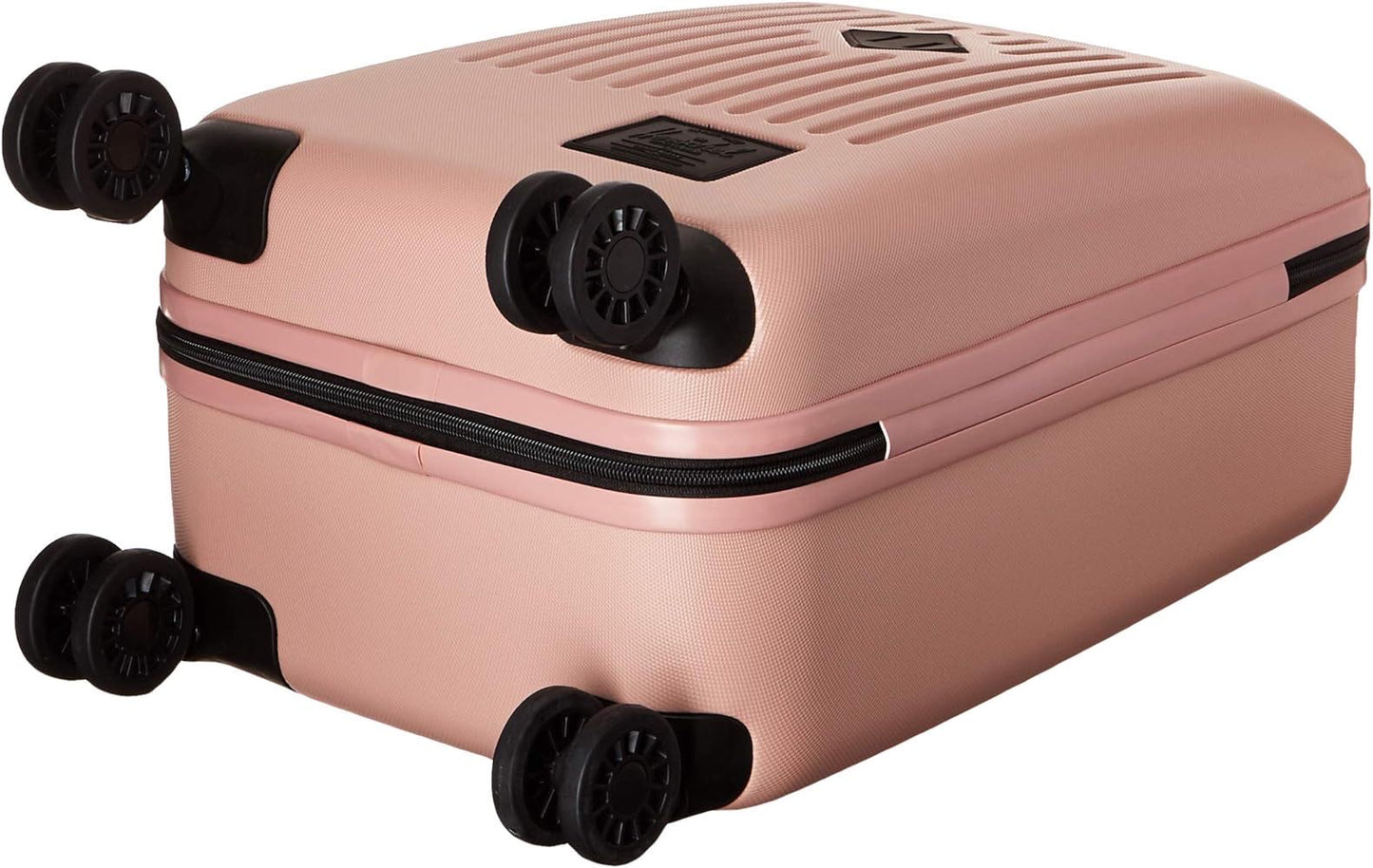 Dual ABS suitcase carry on size, 10601-01589 Pink