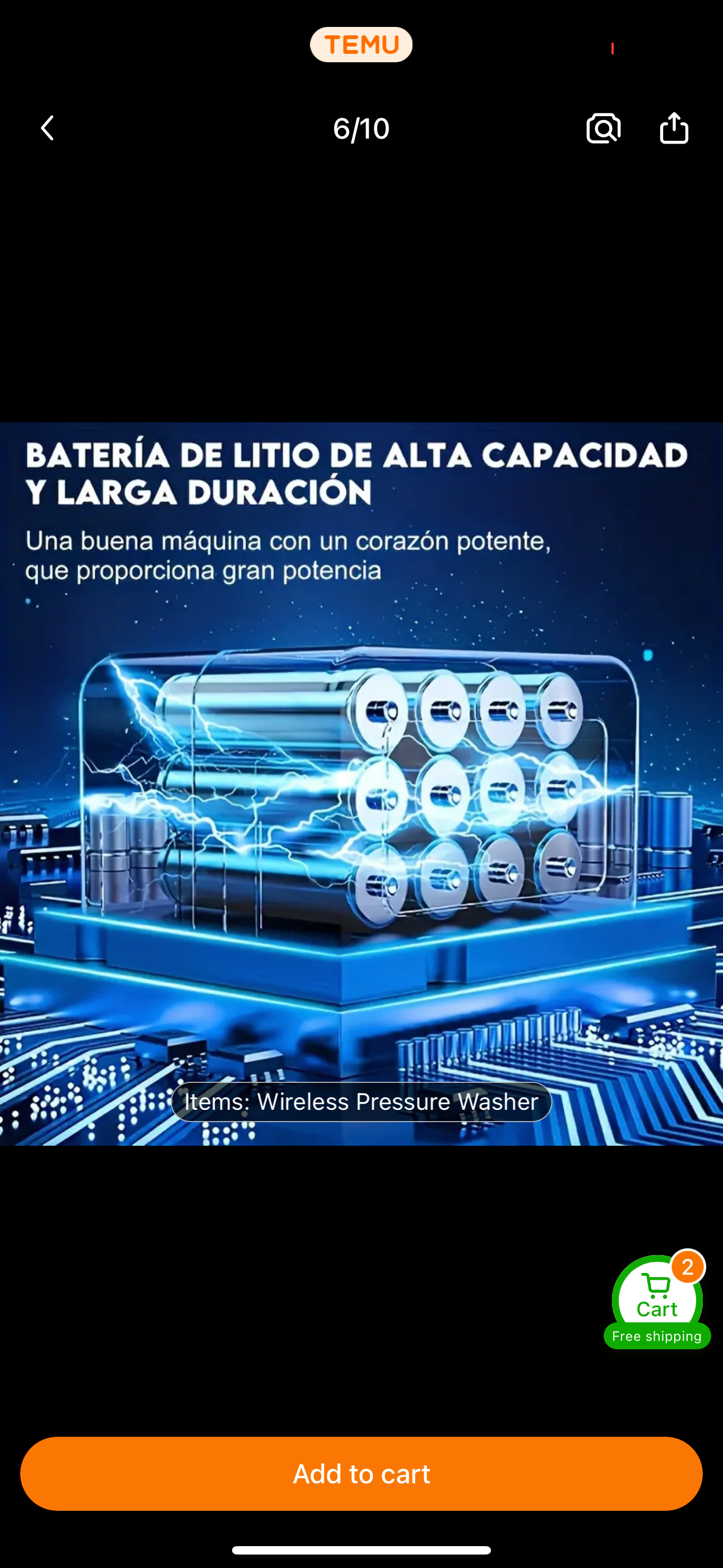 30BAR 700W 48V Sem Fio de Alta Pressão Cleaner Lavadora Spray Water Gun Car Wash Household Portátil Recarregável Water Gun Machine