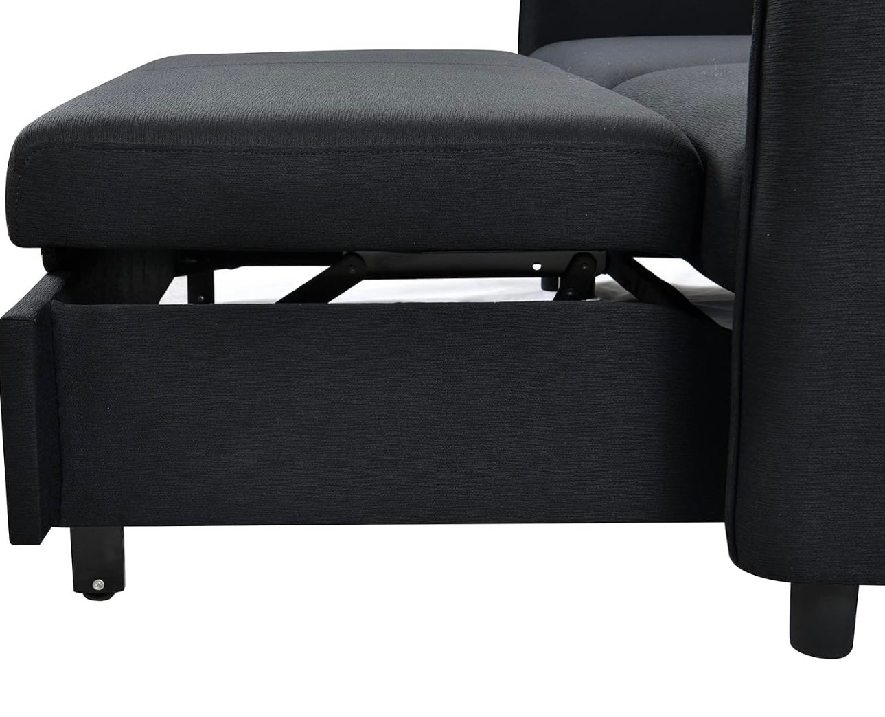 75'' Convertible Sleeper Sofa Bed, King/Queen Size Loveseat Futon Pull Out Couch Sofá, Comfortable Modern Love Seat that Turns into Bed for Living Room Small Space, Apartment, RV Hide-a-Bed Sofabed