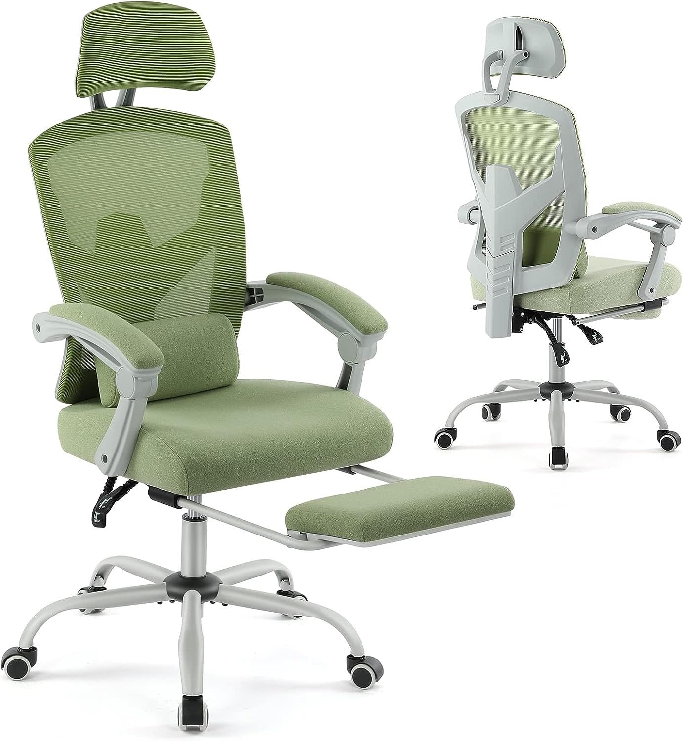 Ergonomic Mesh Task Chair with Headrest