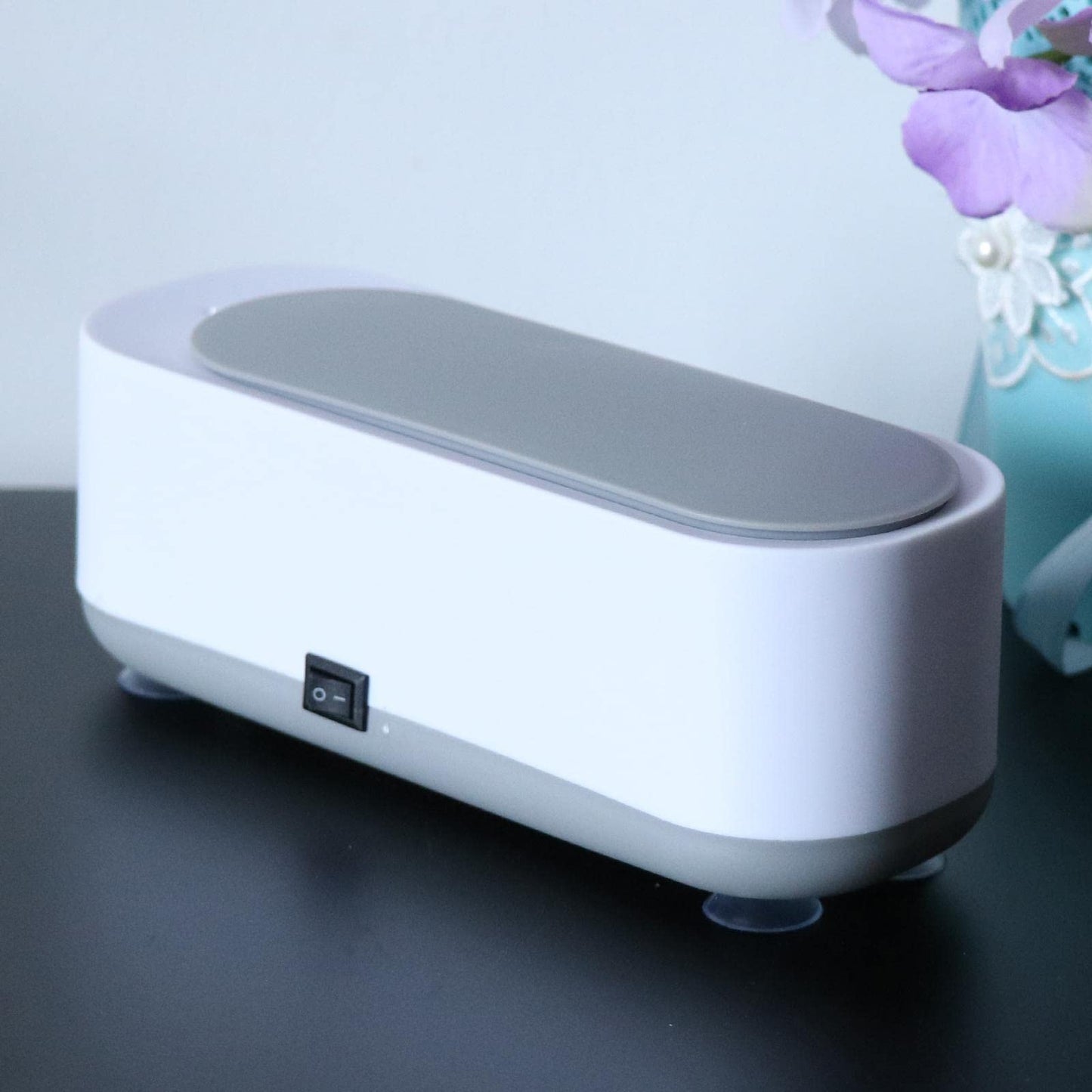 Portable Household Professional Ultrasonic Jewelry Cleaner Timer Vibration Wash Cleaner Washing Jewelry Watch Eye Glasses Ring Cleaning Machine Basket