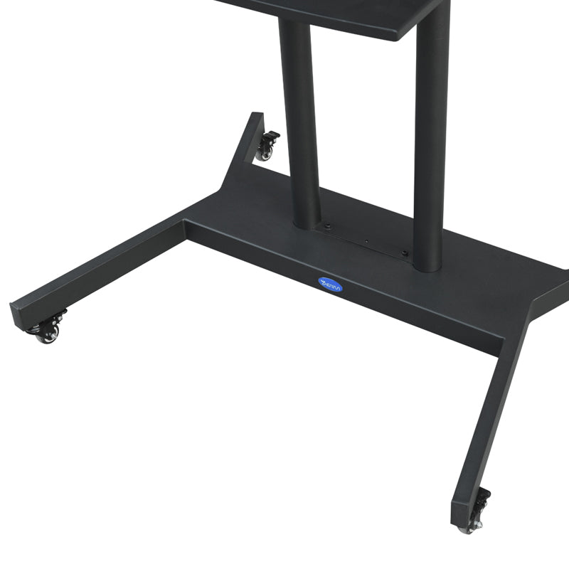 Adjustable Mobile TV Stand TV Cart for 55 to 80in Rolling TV Cart