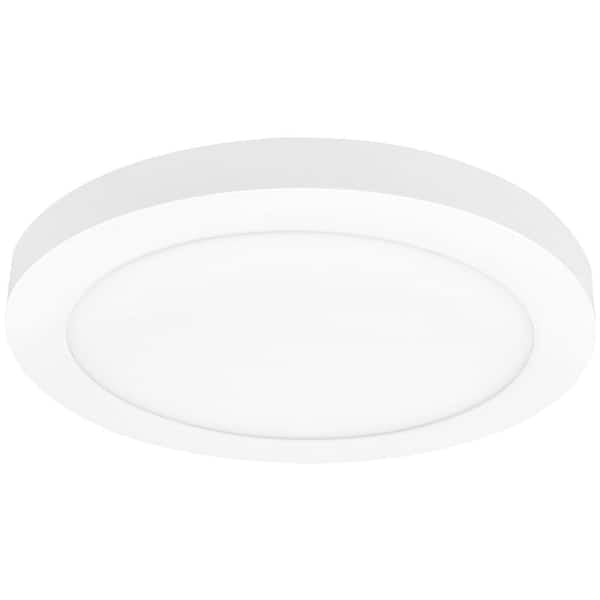 15 in. LED Flush Mount Ceiling Light Fixture, 2100 Lumens 5 CCT 2700K-5000K Round Color Selectable Panel Light, Dimmable