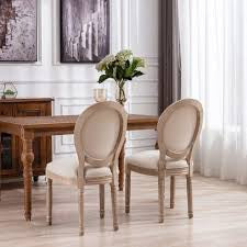 7 pcs Dining Table Set.Wood Table+6 PCS Chairs. Accent Upholstered Chairs,Solid Wood Leg