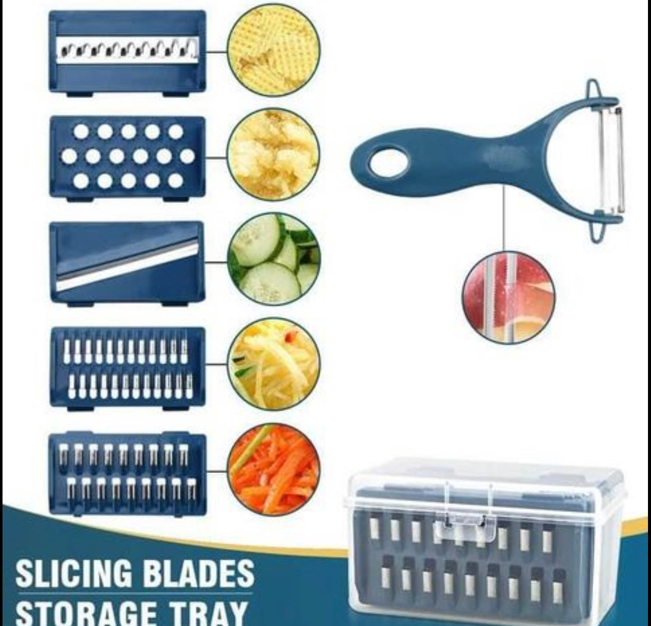 Vegetable Fruit Slicer Grater Cutter Multifunctional Potato Peeler Carrot Grater Drain Basket