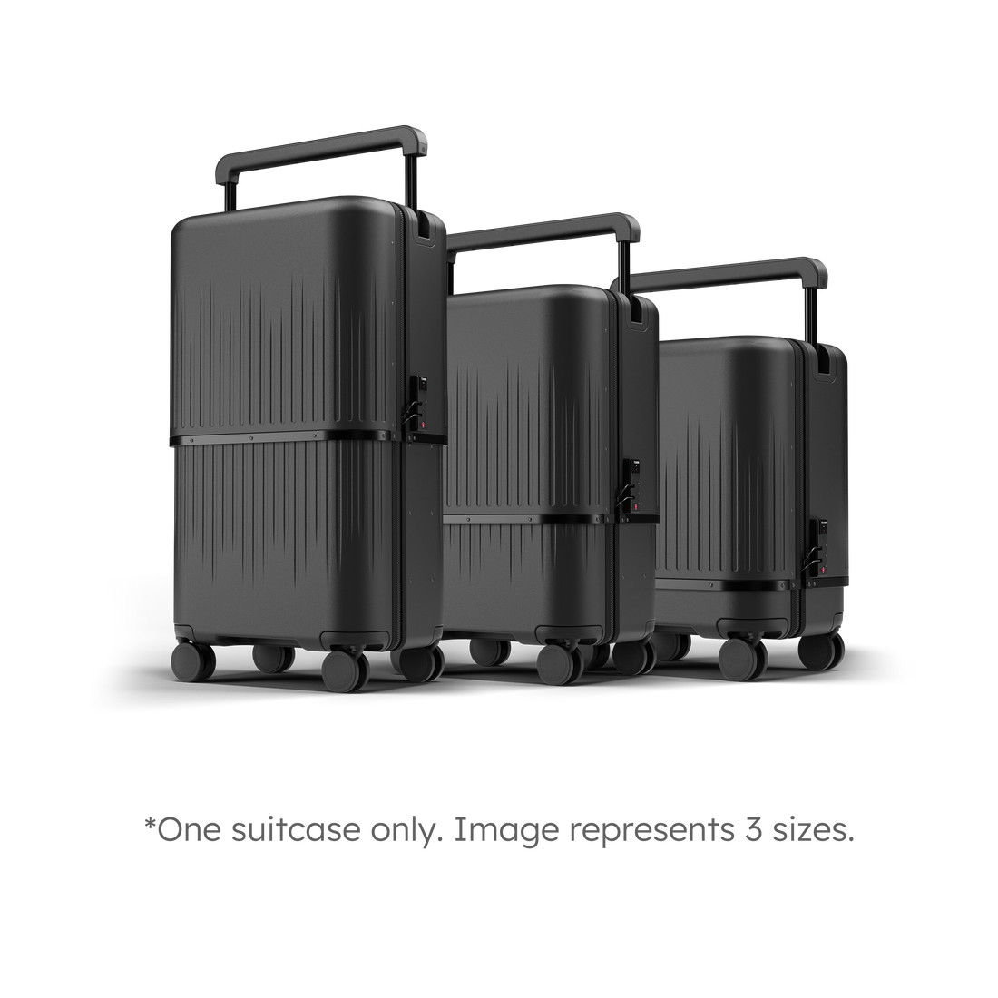3-in-1 Expandable Hardside Luggage