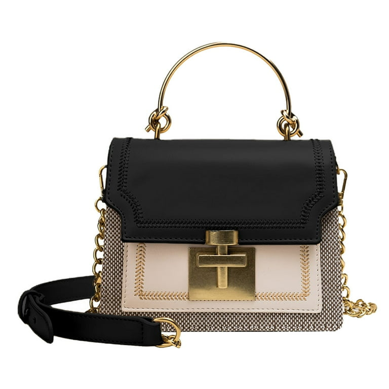 Portable Joker small bag fashion artificial leather chain shoulder crossbody bag