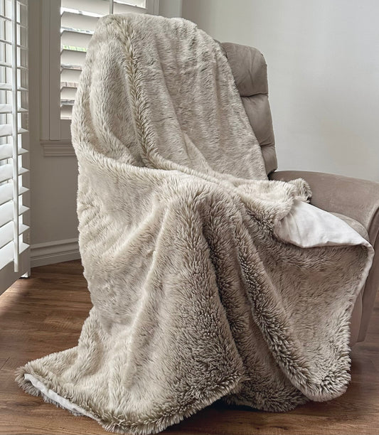 Times Square Faux Fur Throw (Edition Hotel) 60x70”