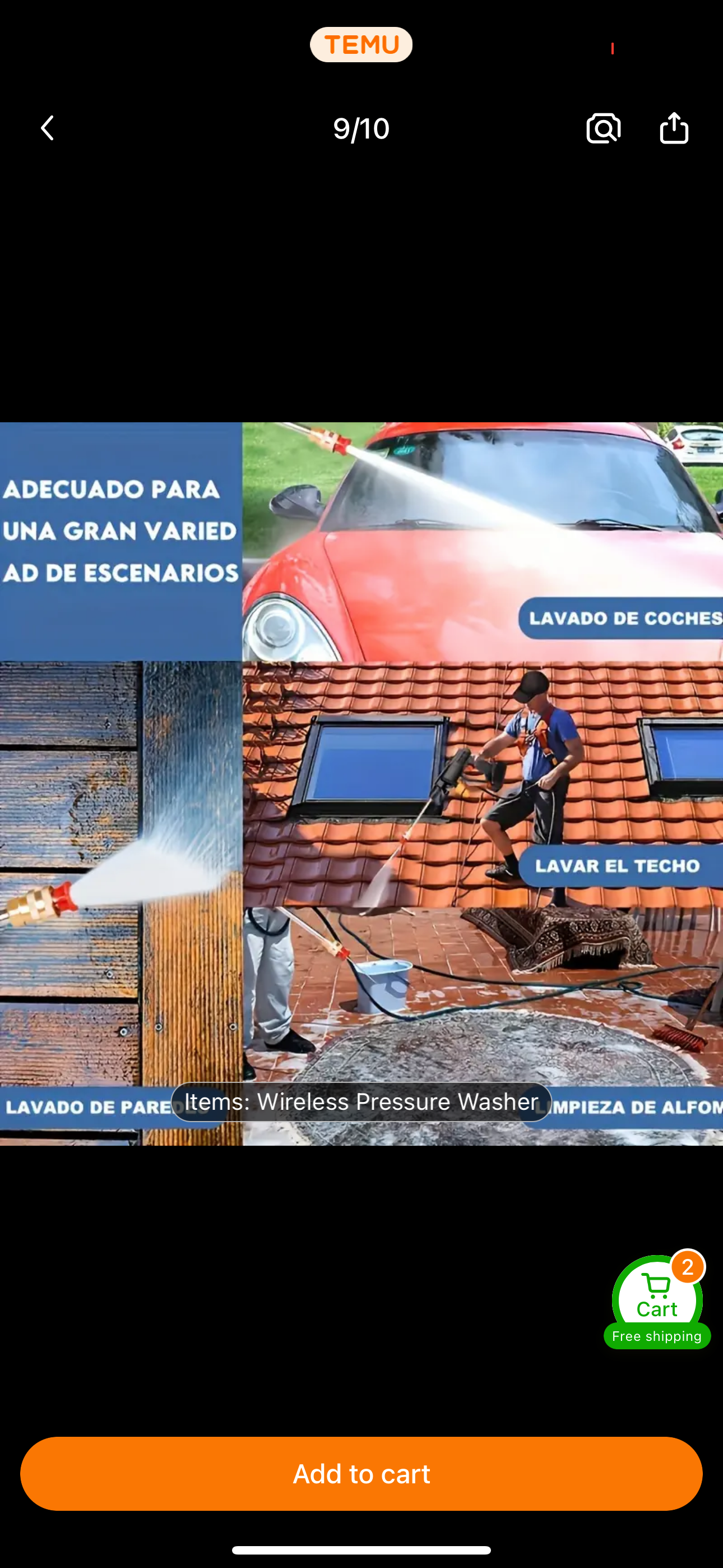 30BAR 700W 48V Sem Fio de Alta Pressão Cleaner Lavadora Spray Water Gun Car Wash Household Portátil Recarregável Water Gun Machine