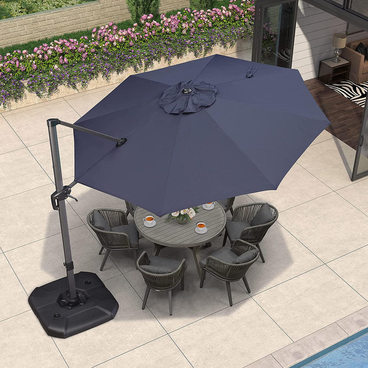 PURPLE LEAF Umbrella Base for Economical umbrella