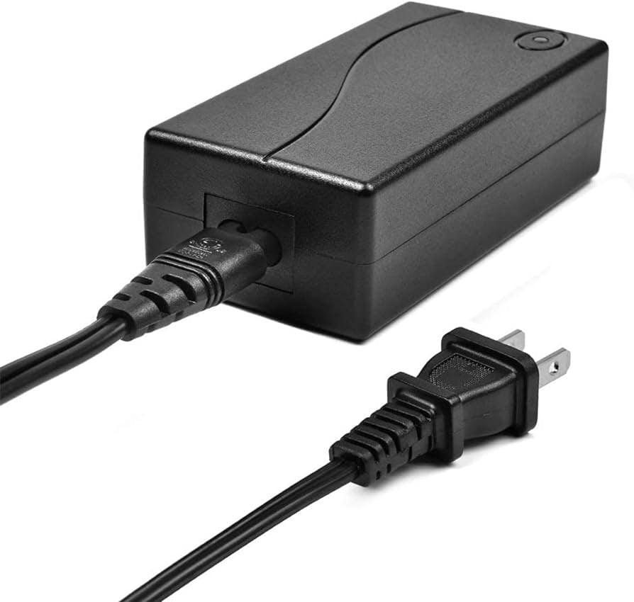 Universal Lift Chair or Power Recliner AC/DC Switching Power Supply Transformer Compatible with All Recliners 29V 2A Adapter (US Plug & Motor Cable Included), Black