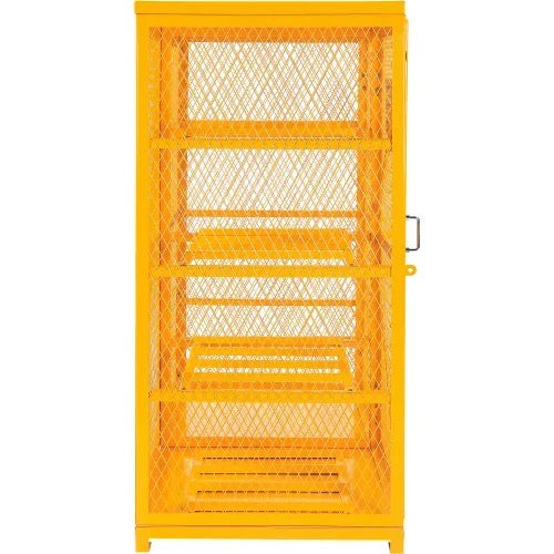 Cylinder Storage Cabinet DBL Door Combo 8 Horizontal/9 Vertical Cylinders