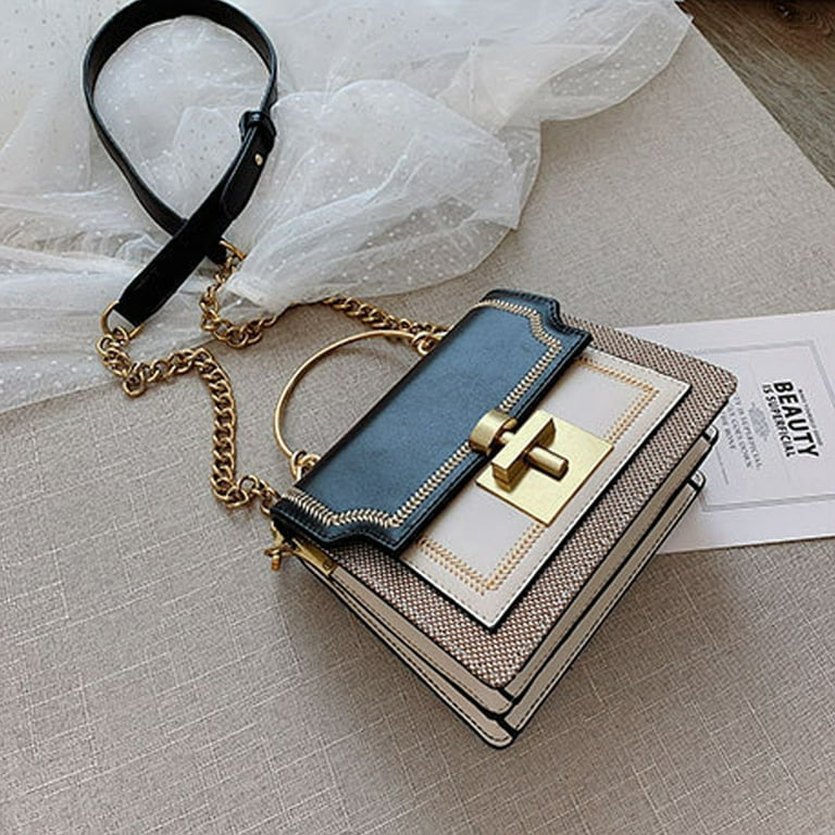 Portable Joker small bag fashion artificial leather chain shoulder crossbody bag