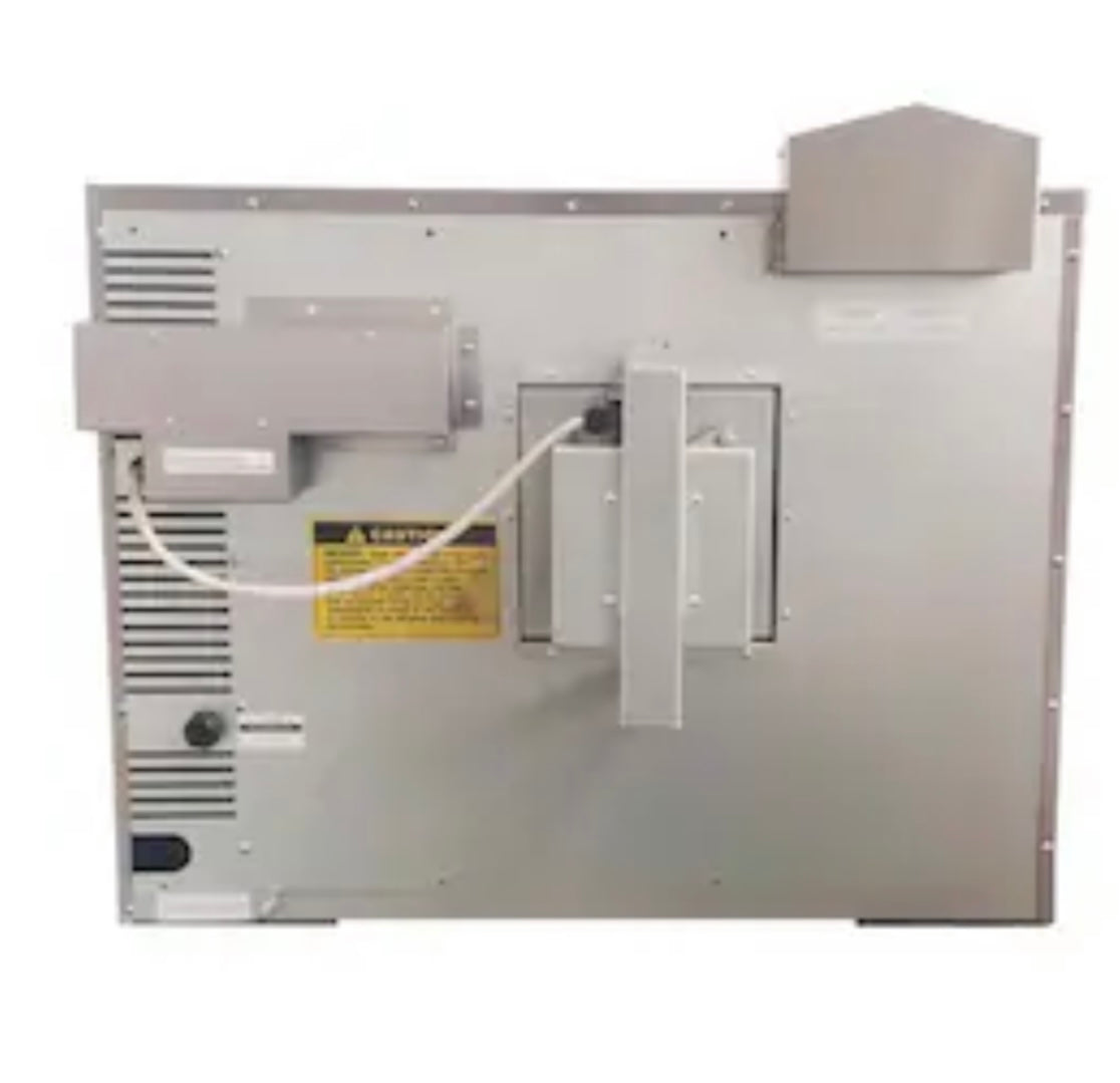 Cooler Depot 36-in Glass Top 1 Burner 10-cu ft Freestanding Electric Range (Stainless Steel)