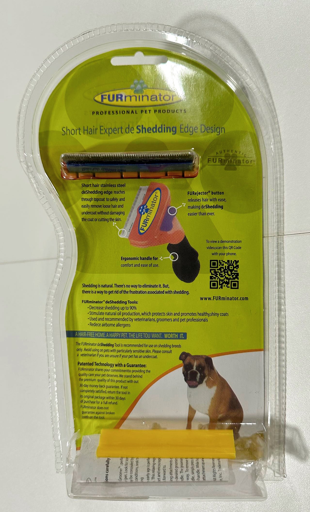 Medium Dog deShedding Tool Short Hair