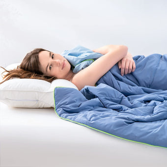 CreamChill Cooling Comforter Developed for Hot Sleepers 90x90 inch