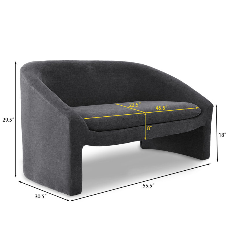 Bigner 55.5'' Upholstered Loveseat