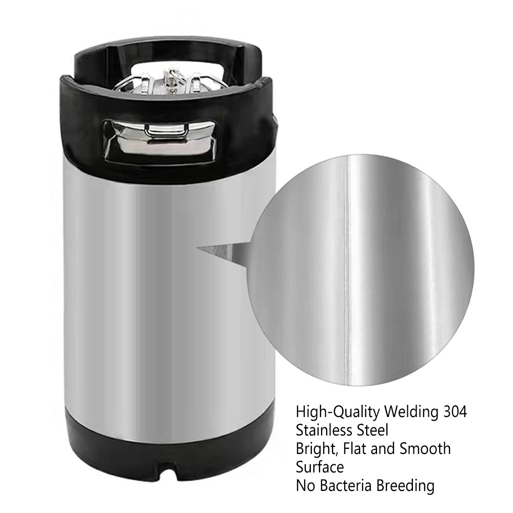 New 2.5Gallon Ball Lock Keg Hygienic