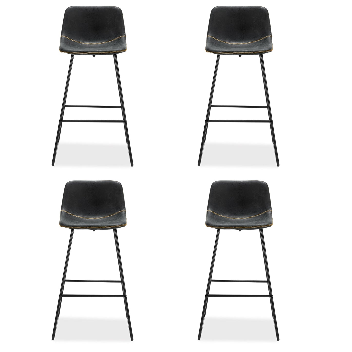 Alexander Faux Leather Barstool 24”/30”