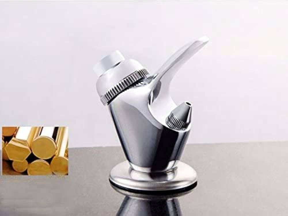 Lead-Free Brass Polished Chrome Public Drinking Fountain Faucet Water Filters Water Faucet Outdoors,Drinking Bubbler Tap for Kitchen Bathroom