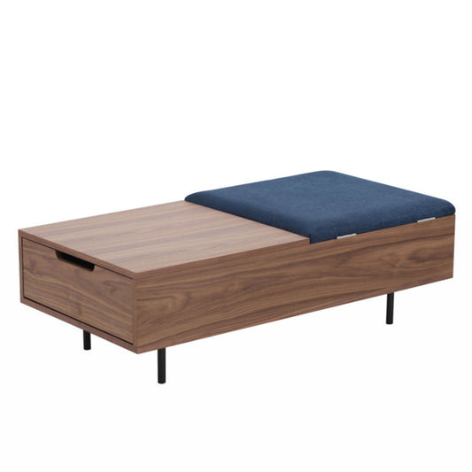 Coffee Table with Storage 15.75'' H X 47.24'' W X 23.62'' D