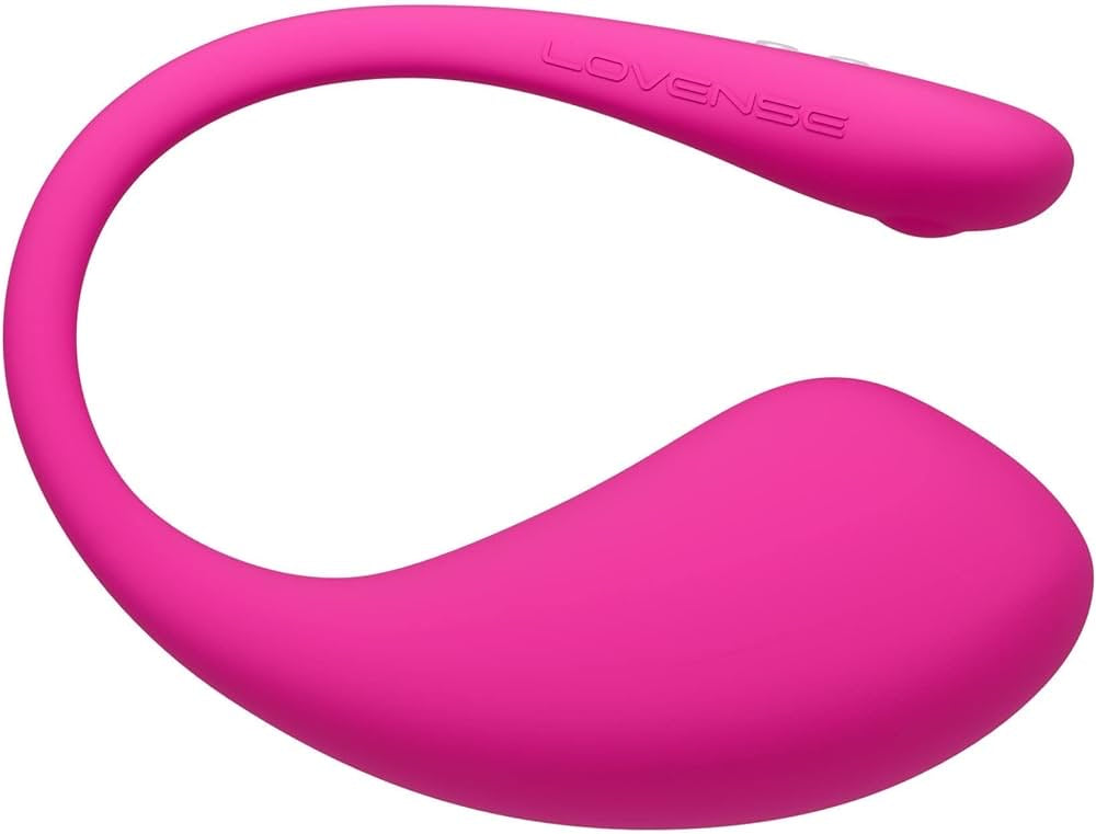 Lush 3 Vibrator, Mini Wearable Bullet Vibrator for Women, Small Egg Shape Remote Control Vibrating Ball Adult Sex Toys with Bluetooth Stimulator Dildo, Pink