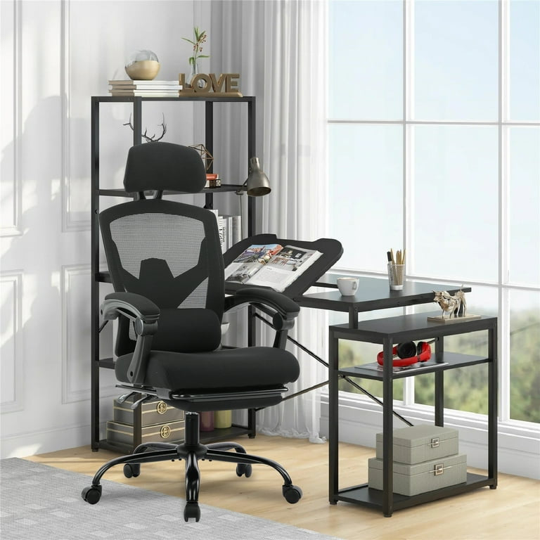 Ergonomic Mesh Task Chair with Headrest