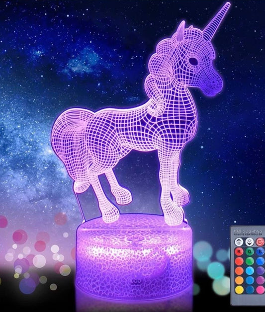 Gifts Nightlights with Remote & Smart Touch 7 Colors + 16 Colors Changing Dimmable LED Bedside Lamp
