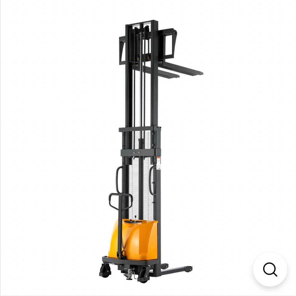 Power Lift Fixed Stacker 3300lbs 118"Lifting