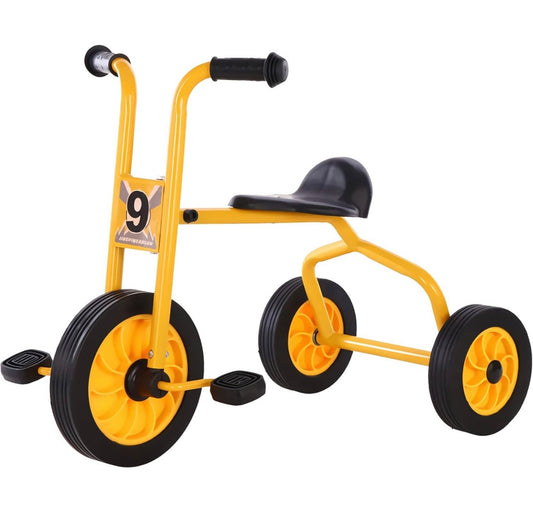 Kids Tricycle for Rider Age 2-6,Kids Trike with Pedals and Handlebars,Preschool Kindergarten Kids Bike,Kids Outdoor Play Equipment,Toddler Bike Gift for Boys and Girls