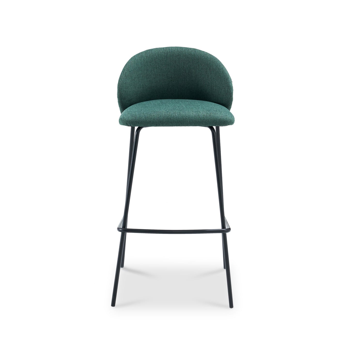 Bar Stools, Modern Cotton and Linen 30”Height Bar Stools with Backrest, Upholstered Bar Chairs for Home, Kitchen Island