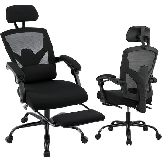 Ergonomic Mesh Task Chair with Headrest