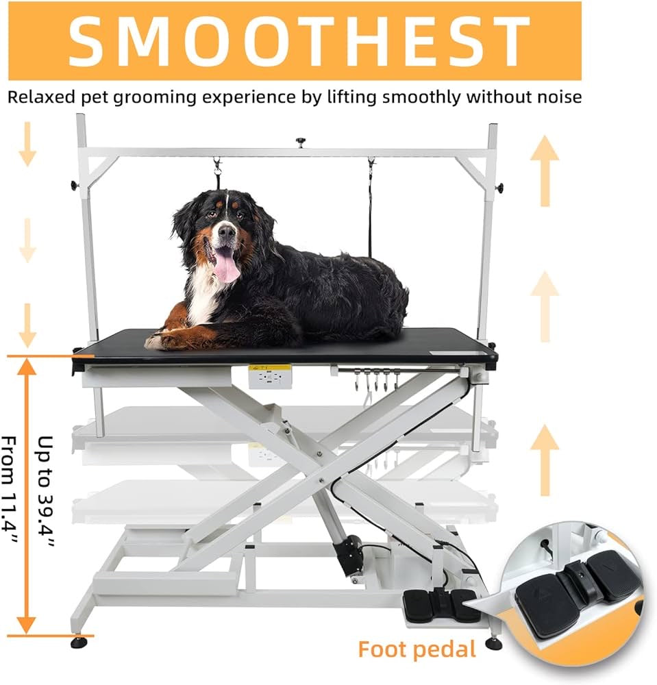 Pet Dog Grooming Table Electric & Heavy Duty 50in